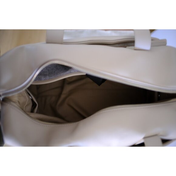 Monos Metro Duffel, Vegan Leather, Ivory - Picture 7 of 15